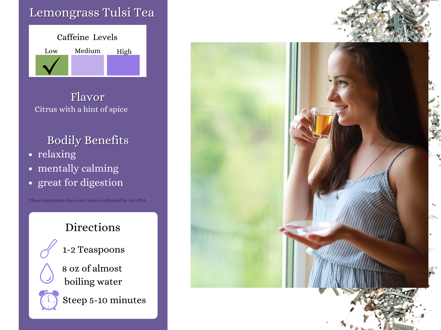 Lemongrass Tulsi Tea